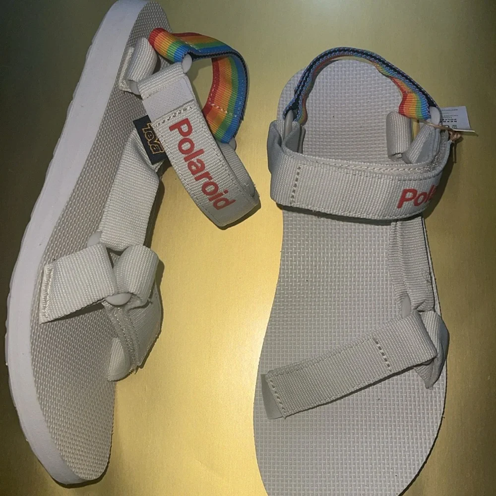 Teva Polaroid rainbow print sandal - Picture 10 of 12